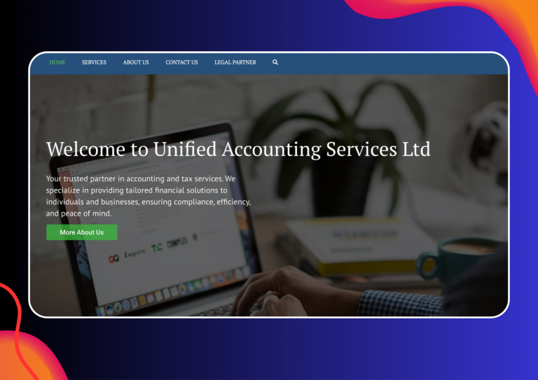 Unified Accounting Services website