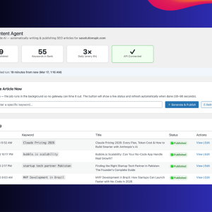 WordPress AI Blog Automation Agent (SEO Growth Engine)